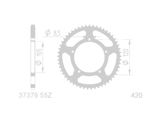 Takaratas 51H, Aprilia RX/MX <-05