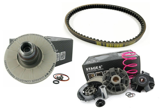 Stage6 R/T Oversize etu- ja takavariaattori paketti, Yamaha skootterit 2T