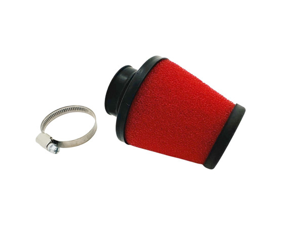 Malossi E17 vaahtomuovi ilmanputsari 32mm, punainen