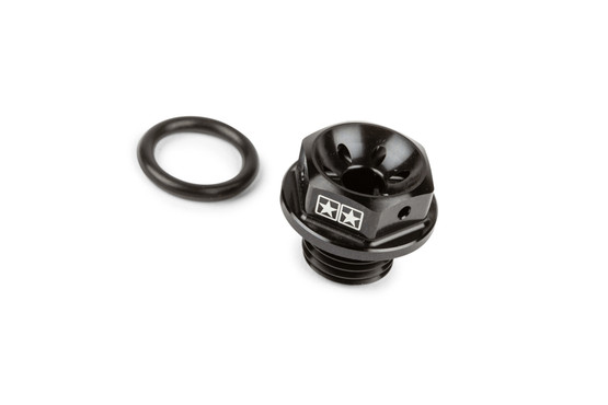 Stage6 perävälitysten korkki M14x1.50mm musta, Yamaha skootterit