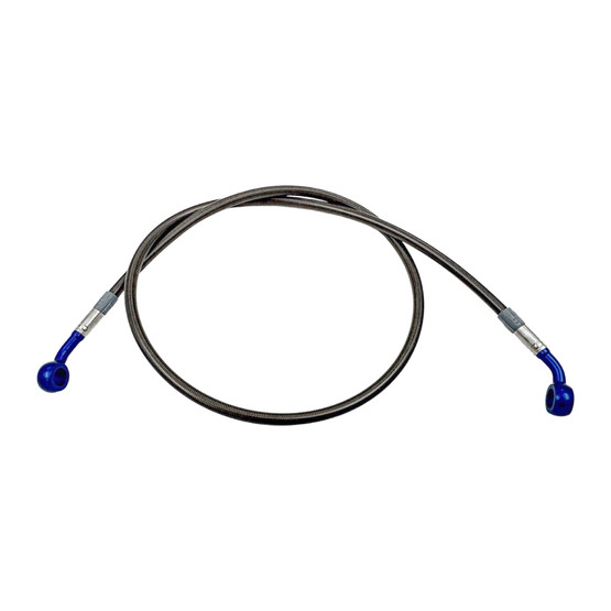 Brake Line jarruletku (etu) 92cm sininen/carbon, Yamaha Aerox <-12