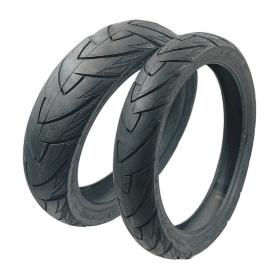 Deli Samurai SB128 rengaspaketti 100/80-17 + 130/70-17 