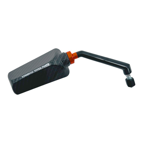 Stage6 F1 peili (M8, oikea), carbon