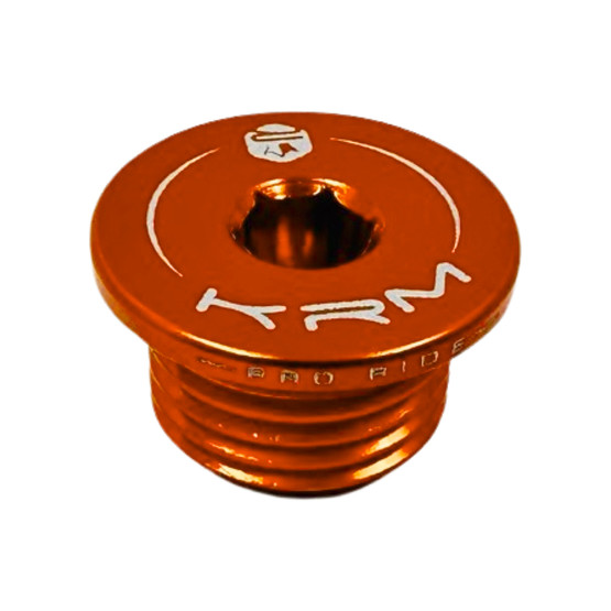 KRM öljyntäyttökorkki M16x1.5mm oranssi, Derbi Senda 06->