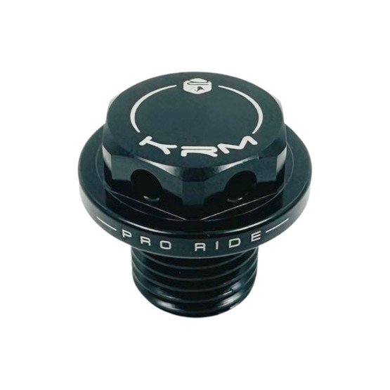 KRM perävälitysten korkki M14x1.50mm musta, Yamaha skootterit
