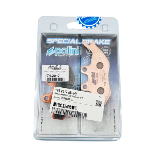 Polini Special etujarrupalat sintered (FT4017) Aprilia/Beta/Derbi/Fantic/HM/Yamaha DT