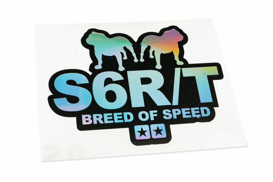 Stage6 R/T tarra 11.5cm x 8.5cm, hologrammi