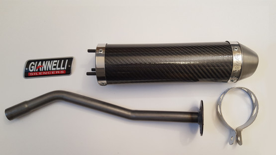 Giannelli äänenvaimennin, carbon, Derbi Senda 00-09