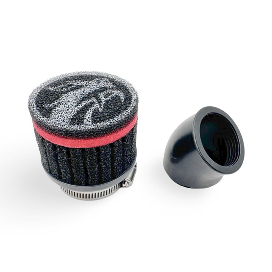 Voca vaahtomuovi ilmanputsari, musta (48mm, PWK)
