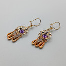 Korvakorut, 14k kultaa