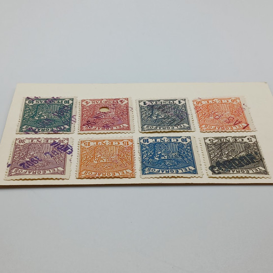 Postimerkkisetti, Telégrafos, Espanja, 1901