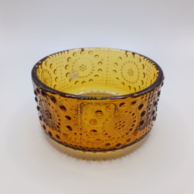 Kulho, Grapponia, ruskea, Riihimäen lasi