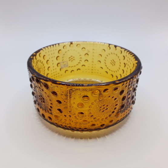 Kulho, Grapponia, ruskea, Riihimäen lasi