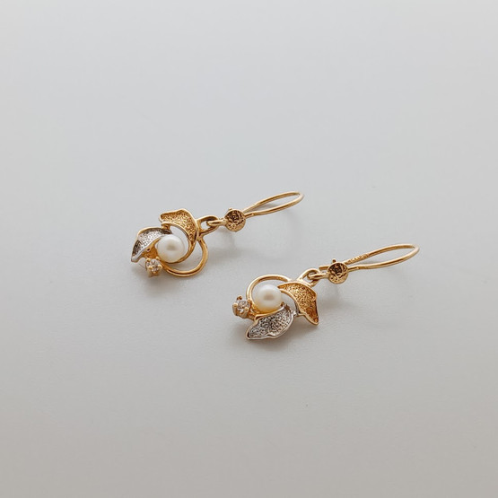 Korvakorut, 14k kultaa