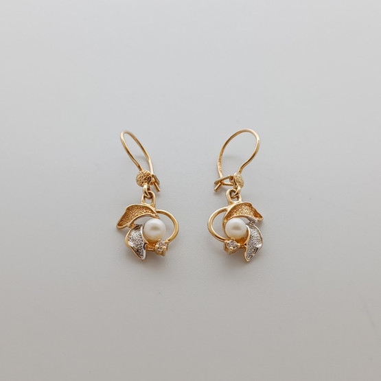 Korvakorut, 14k kultaa