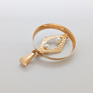 Riipus, 14k kultaa, Turku v. 1970