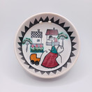 Seinäkoriste, Kupittaan Savi, design Laila Zink