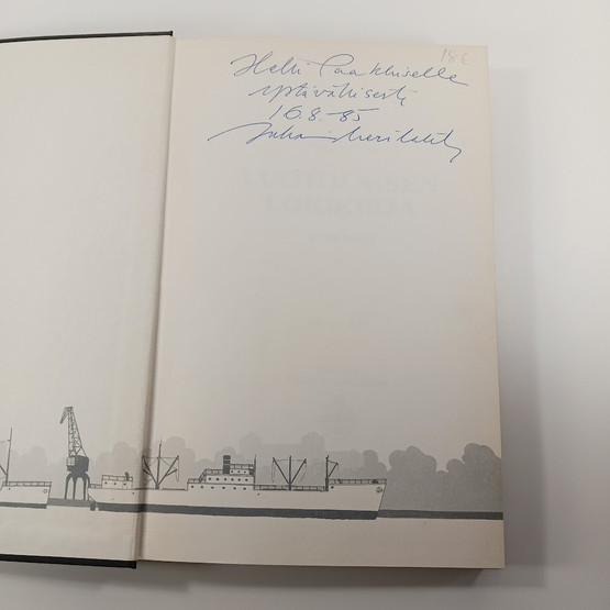 Kirja, Luotolaisen lokikirja, romaani