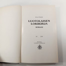 Kirja, Luotolaisen lokikirja, romaani