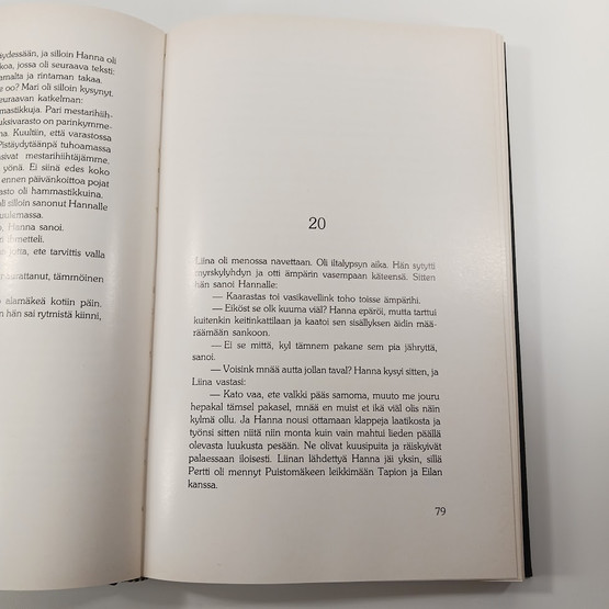 Kirja, Luotolaisen lokikirja, romaani