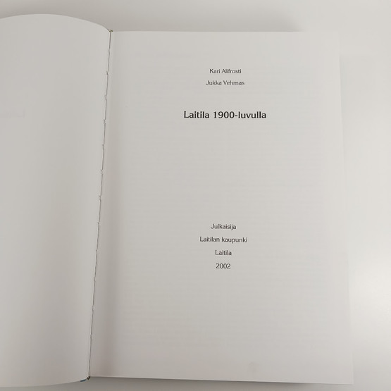 Kirja, Laitila 1900-luvulla