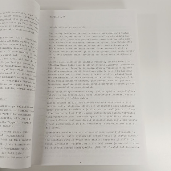 Kirja, Metsäpirtti Meille Rakas 2