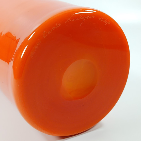 Maljakko, sign. Heikki Orvola, Nuutajärvi Notsjö