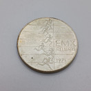 Hopeakolikko, 10 Markkaa, EMX Helsinki 1971