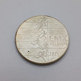 Hopeakolikko, 10 Markkaa, EMX Helsinki 1971