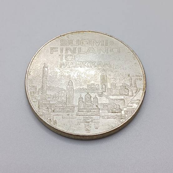 Hopeakolikko, 10 Markkaa, EMX Helsinki 1971