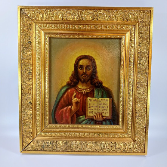 Ikoni, Vapahtaja, sign. Sergei Ananin