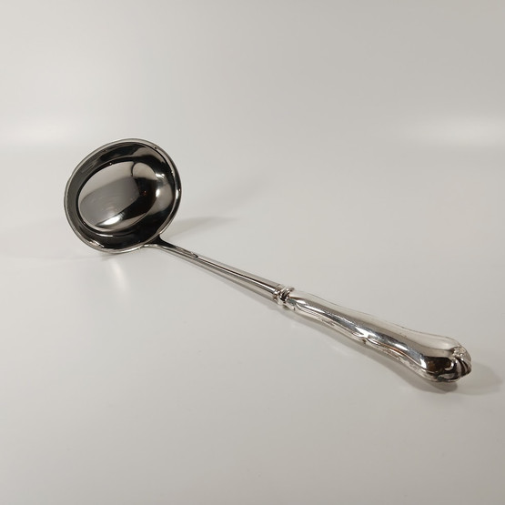 Kauha, Chippendale, hopeaa