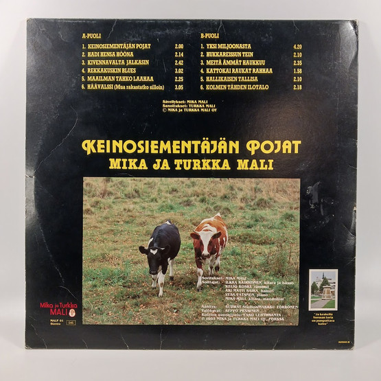 LP-Levy, Keinosiementäjän pojat, Mika ja Turkka Mali