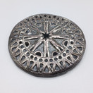 Vanha rintakoru, käsityö, hopeaa