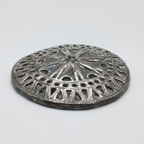 Vanha rintakoru, käsityö, hopeaa