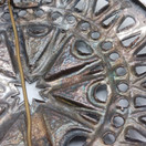 Vanha rintakoru, käsityö, hopeaa