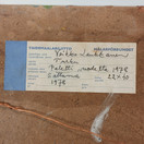Taiteilijan paletti, sign. Veikko Laukkanen 1978