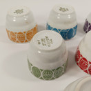 Munakupit 6kpl, Arabia, design Raija Uosikkinen