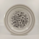 Lautanen, Krokus, matala, Arabia, design Esteri Tomula