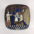 Kalevala vuosilautanen 1992, Arabia, design Raija Uosikkinen