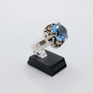 Sormus, design Martti Viikinniemi, hopeaa v. 1968