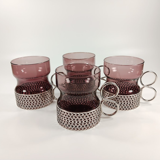 Lasi 4kpl, Tsaikka, design Timo Sarpaneva