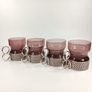 Lasi 4kpl, Tsaikka, design Timo Sarpaneva