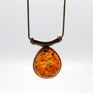 Kaulakoru, Meripihka, hopeaa