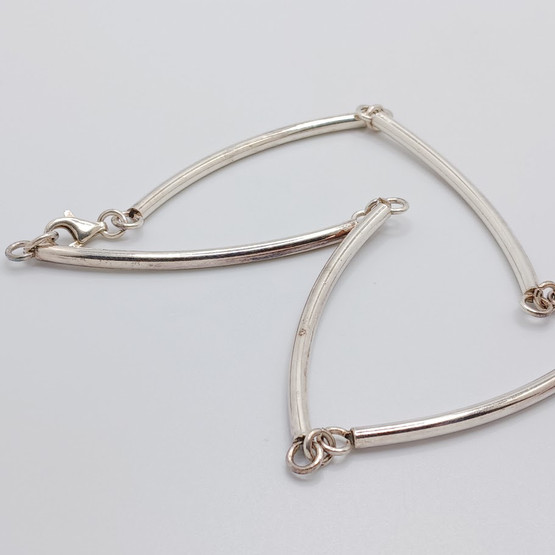 Kaulakoru, Meripihka, hopeaa