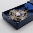 Suomen valkoisen ruusun ansioristi, hopeaa