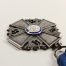 Suomen valkoisen ruusun ansioristi, hopeaa