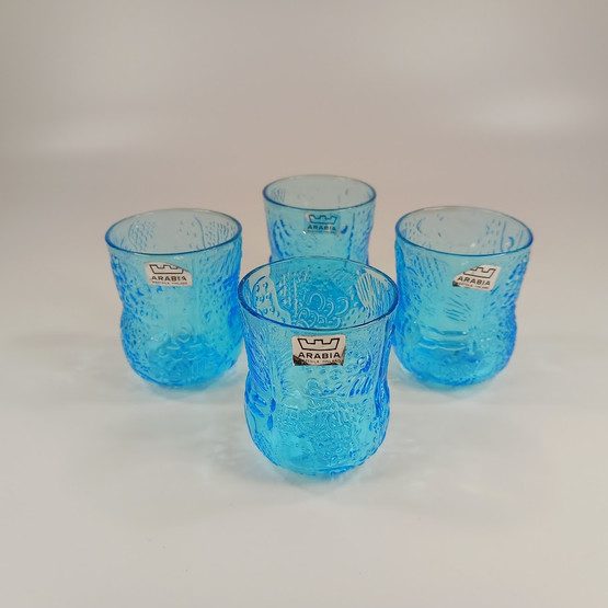 Snapsilasi 4kpl, Fauna, design Oiva Toikka