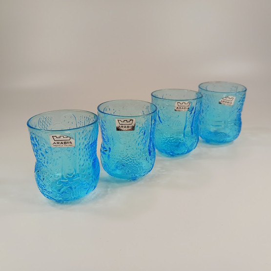 Snapsilasi 4kpl, Fauna, design Oiva Toikka