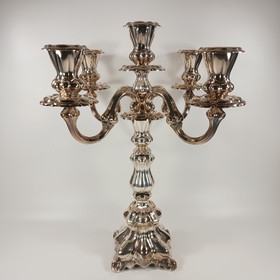 Kynttelikkö, Barokki, hopeaa v. 1976